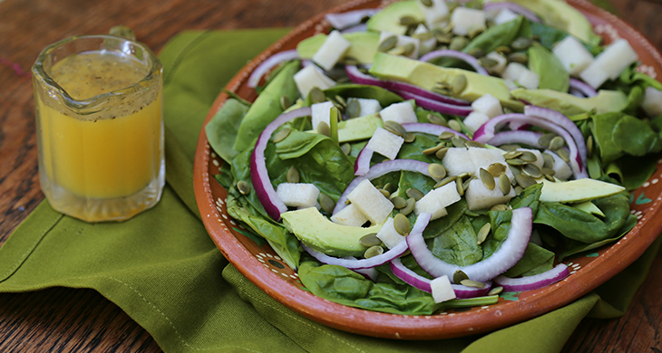 Spinach Salad Dressing - Soyabean Oil Spinach Salad Dressing with Soyabean Oil