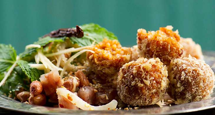 Vegan Nam Khao vegan nam khao recipe