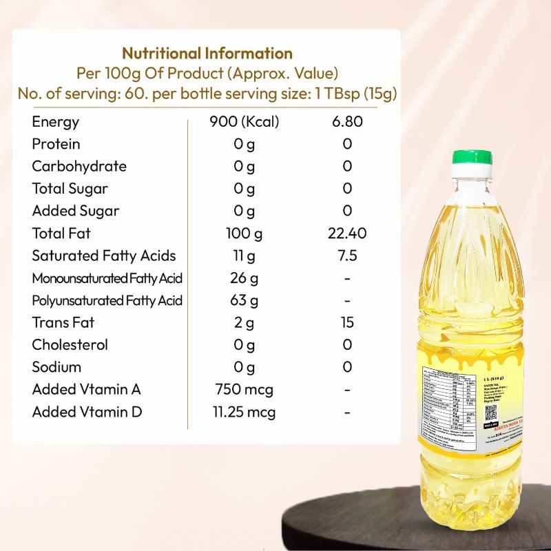 Light and delicate Nutri Sunflower Oil Nutri Refined Sunflower Oil - Image 4
